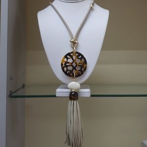 Chico's Necklace 34" long.